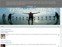 Tablet Screenshot of festivals-in-wales.co.uk